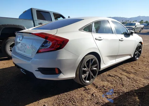 2020 Honda Civic Sport from USA, damaged, VIN 19XFC2F82LE206569